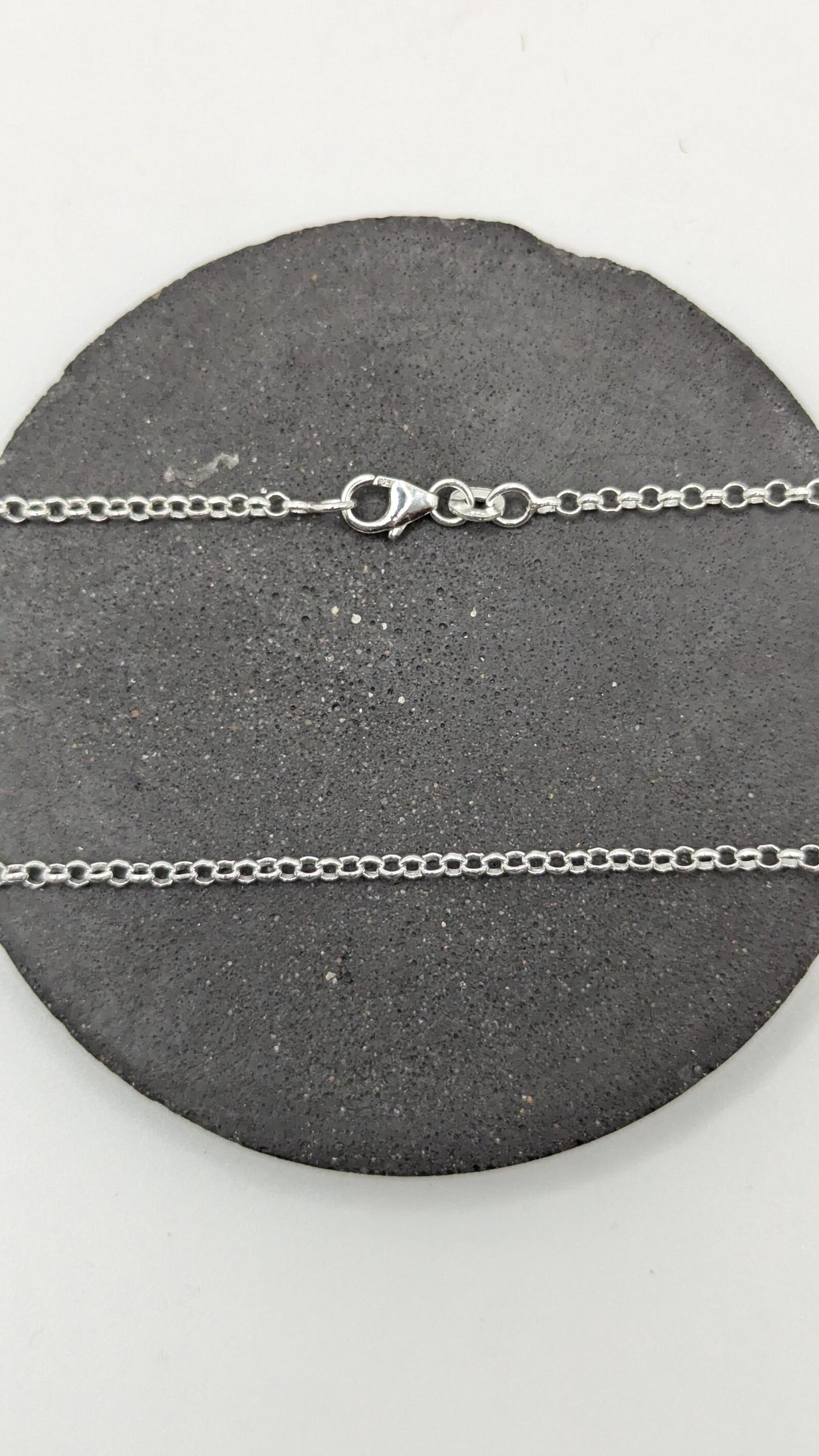 Cadena Rolo de Plata 925 Artesanal