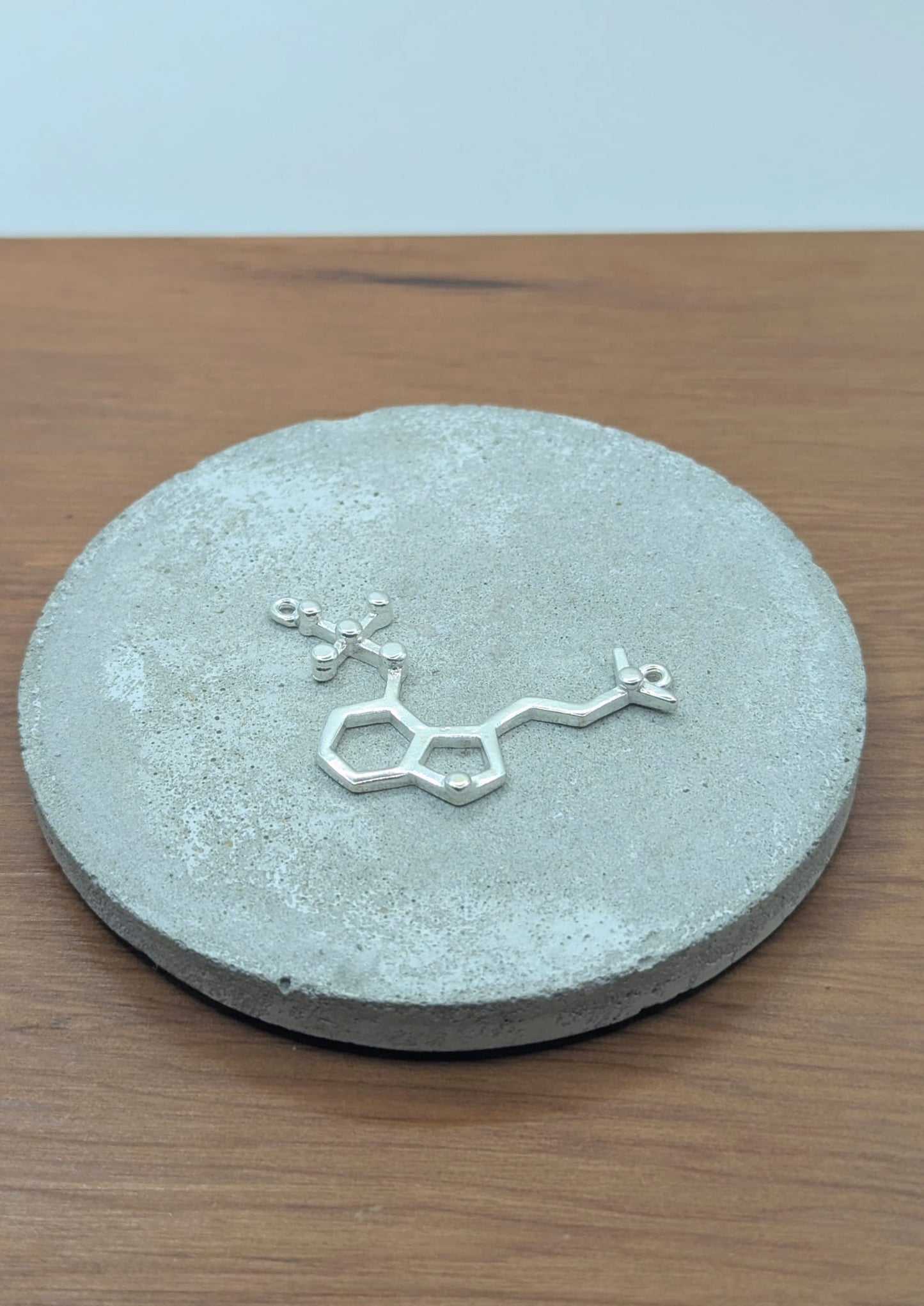 🍄 Collar Molécula de Psilocibina – Conexión, Naturaleza y Expansión en Plata 925