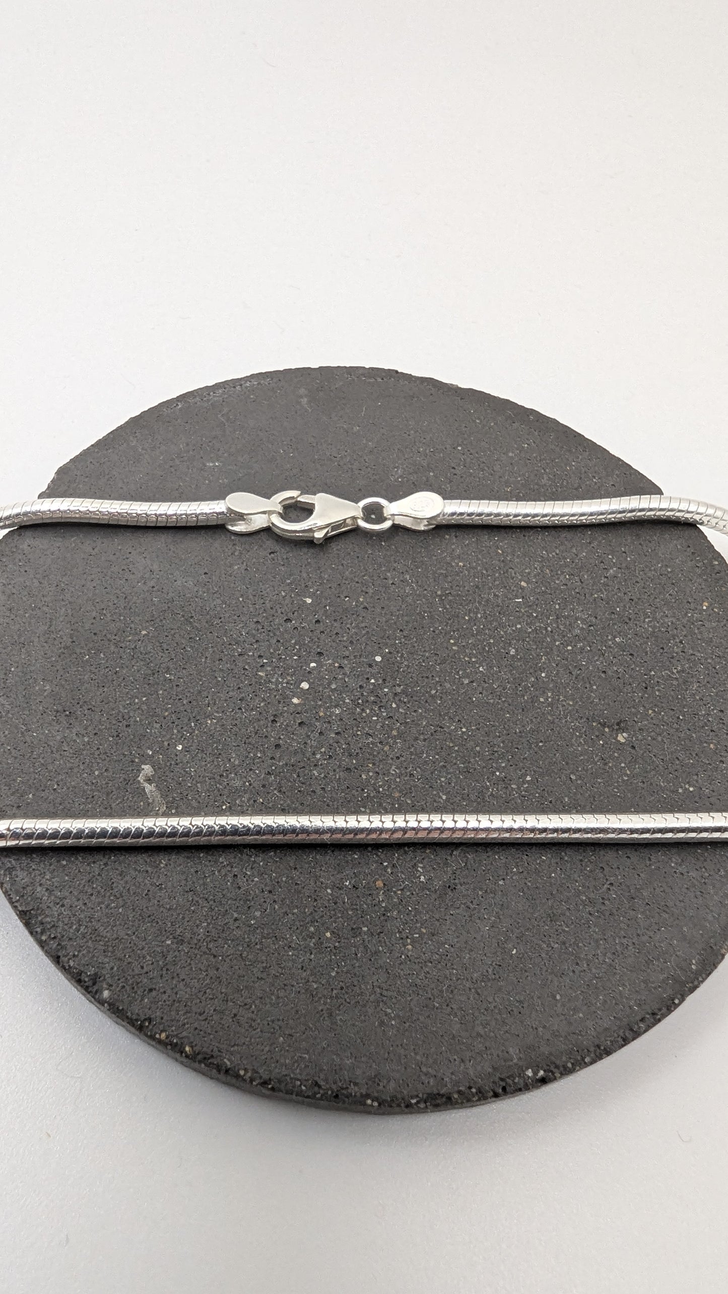 CADENA SERPIENTE DE PLATA 925 - 2.5 MM MACIZA
