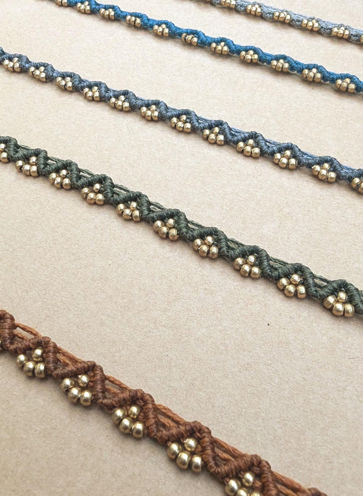 Choker de Macramé