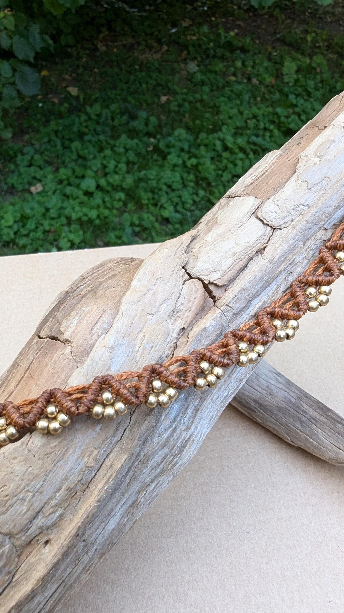 Choker de Macramé