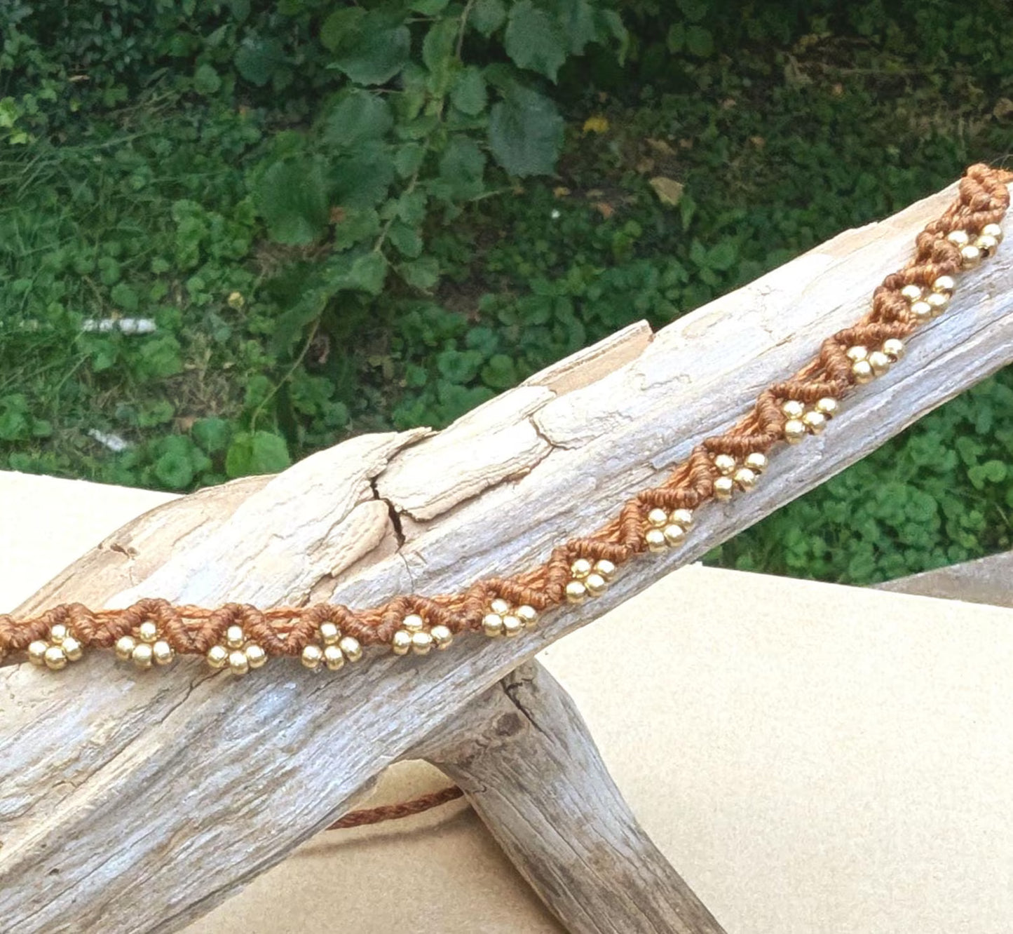 Choker de Macramé