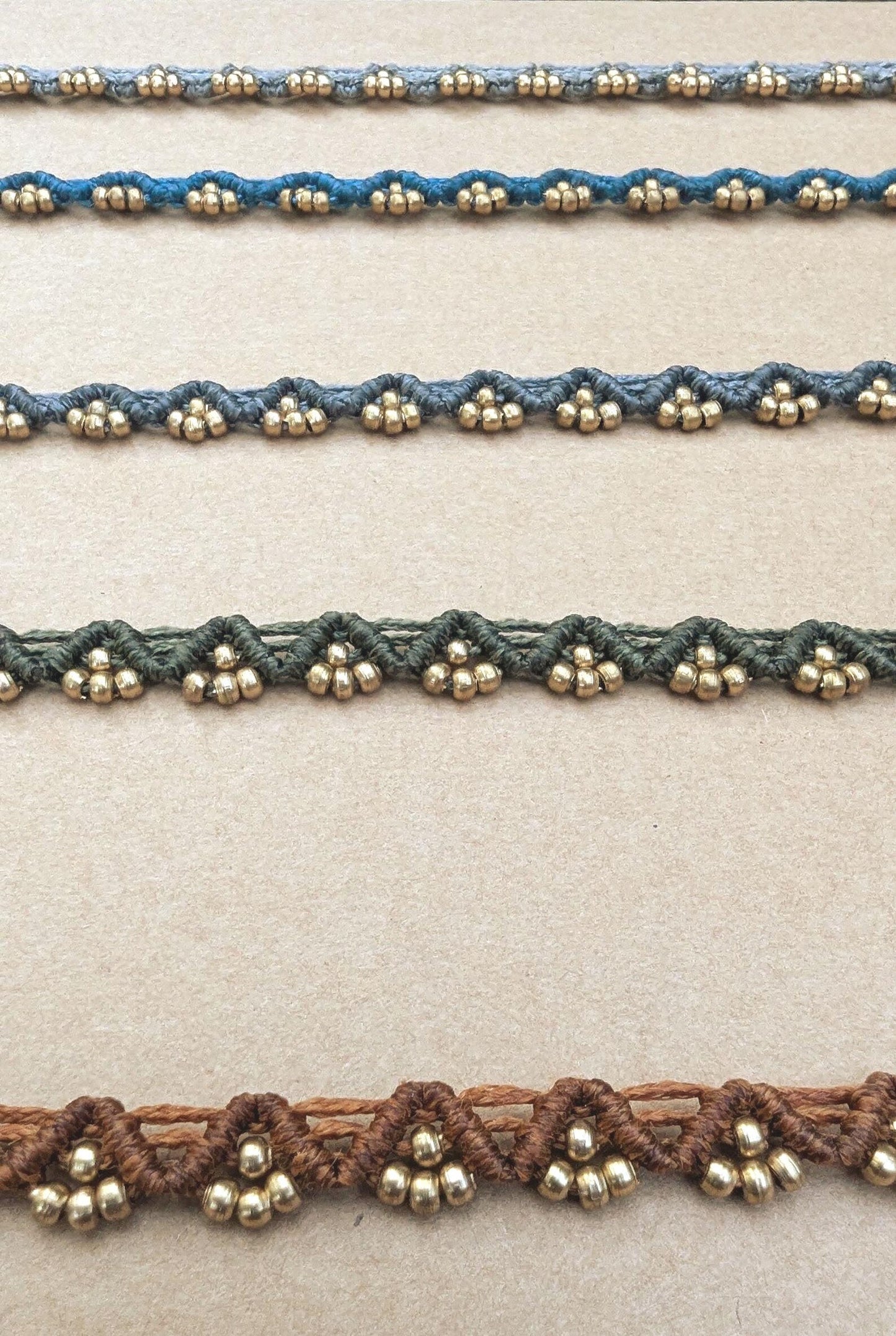 Choker de Macramé