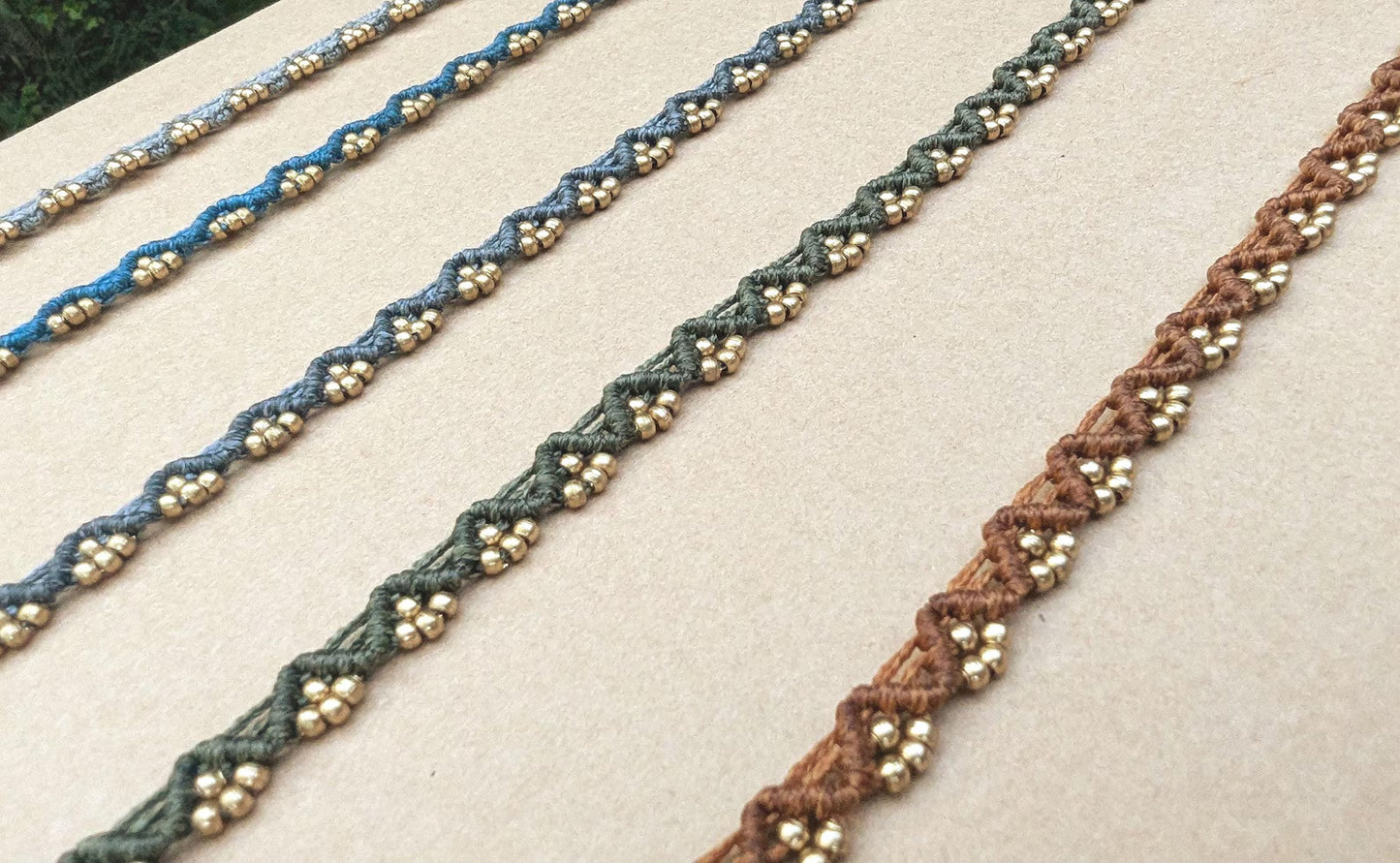 Choker de Macramé