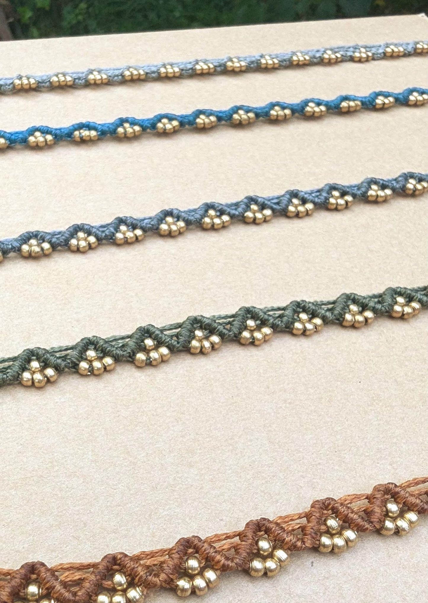 Choker de Macramé
