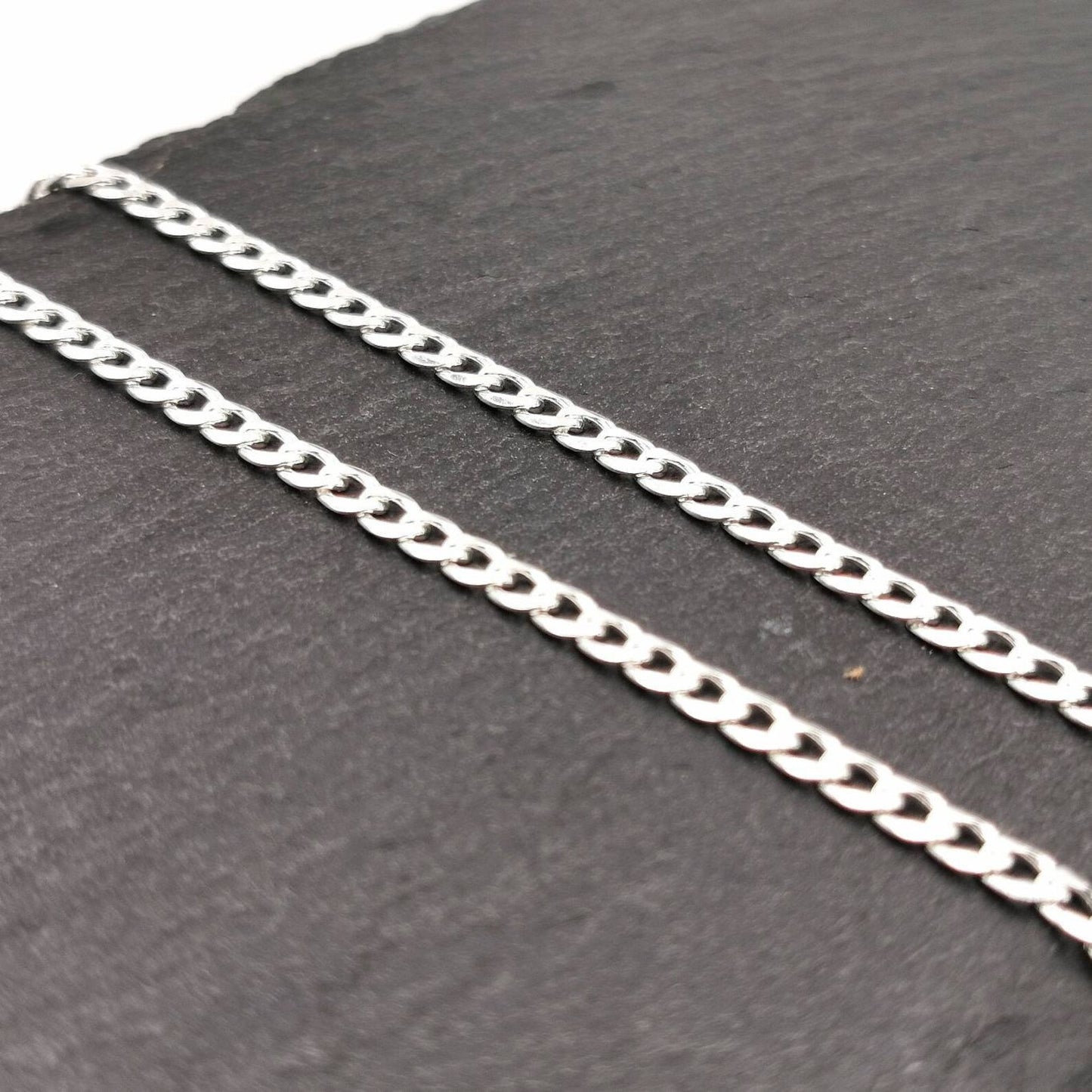 CADENA CUBANA DE PLATA 925 – DISEÑO CLÁSICO