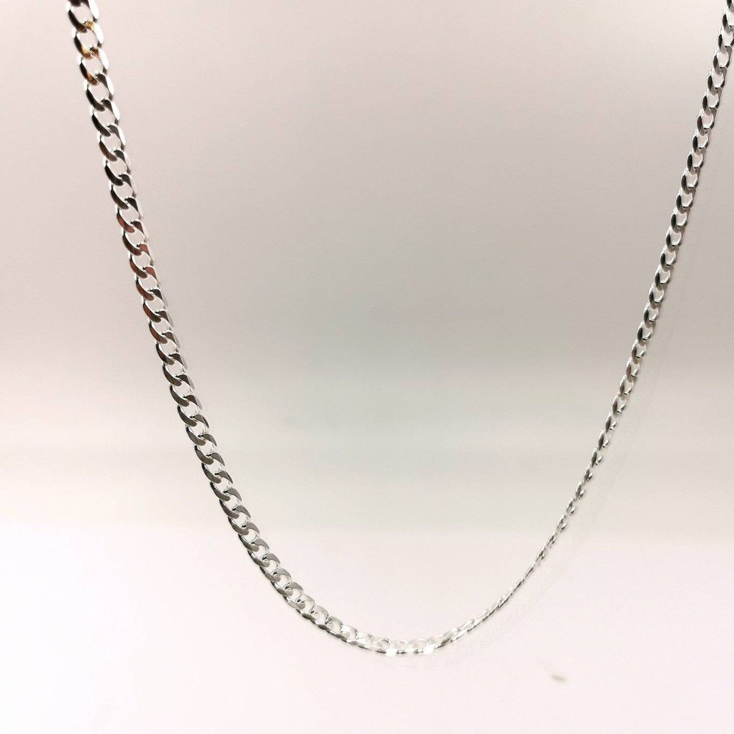 CADENA CUBANA DE PLATA 925 – DISEÑO CLÁSICO