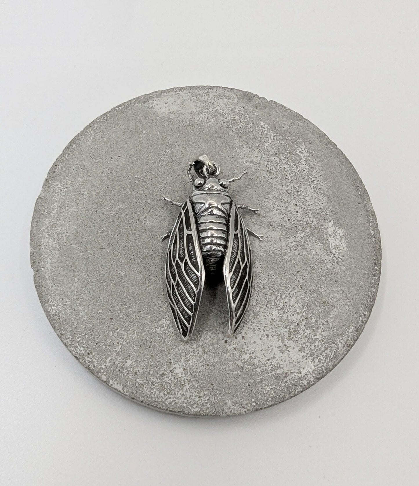Colgante Cigarra en Plata 925 – Inspirado en la Naturaleza