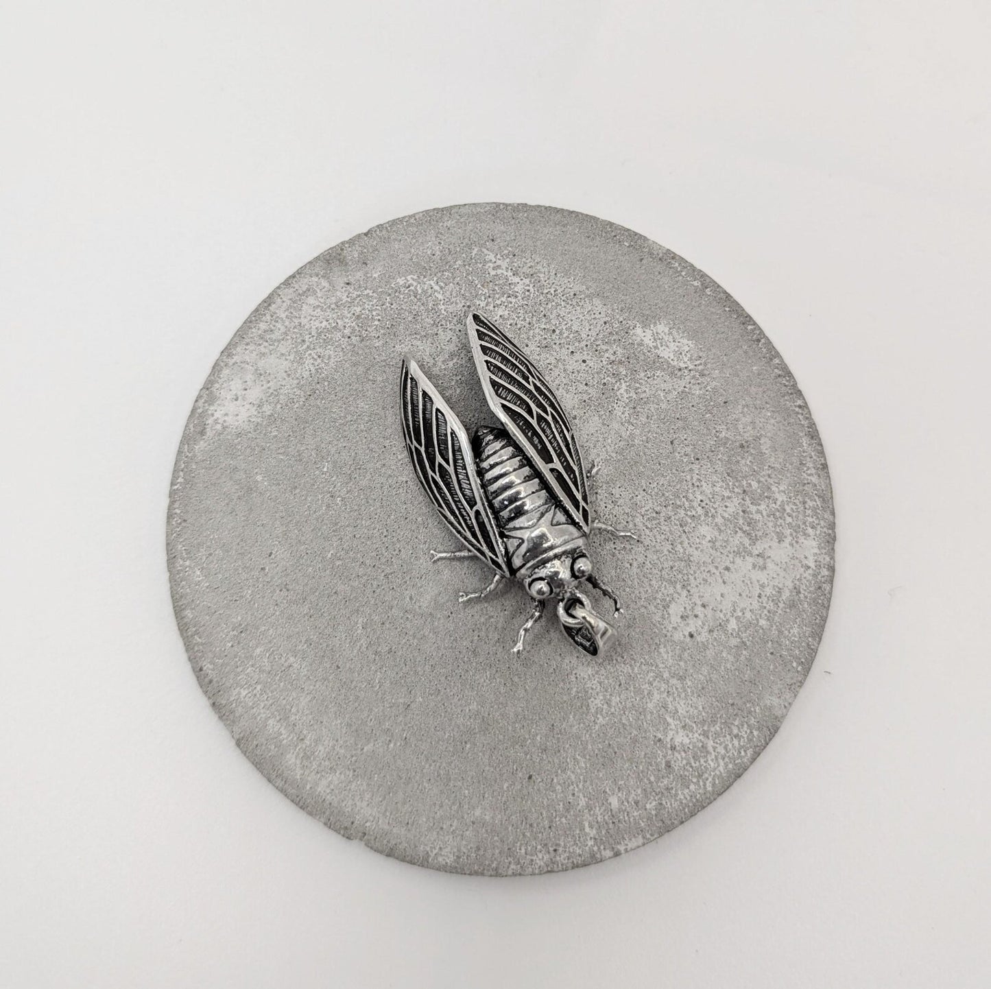 Colgante Cigarra en Plata 925 – Inspirado en la Naturaleza
