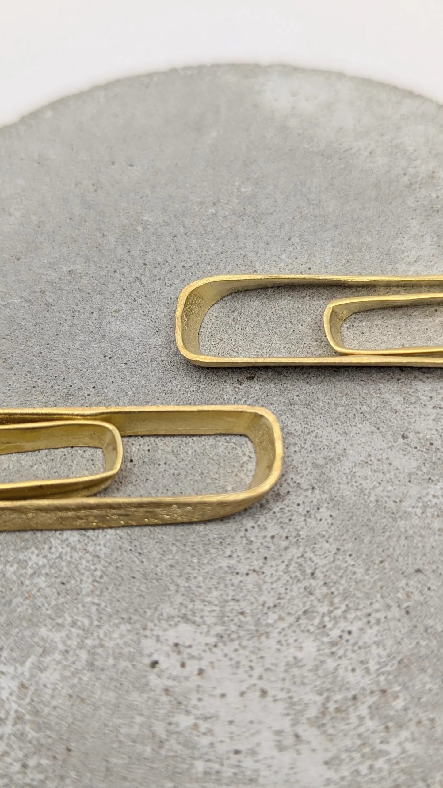 Aros Rectángulo Doble en Plata 925 Bañados en Oro 18k