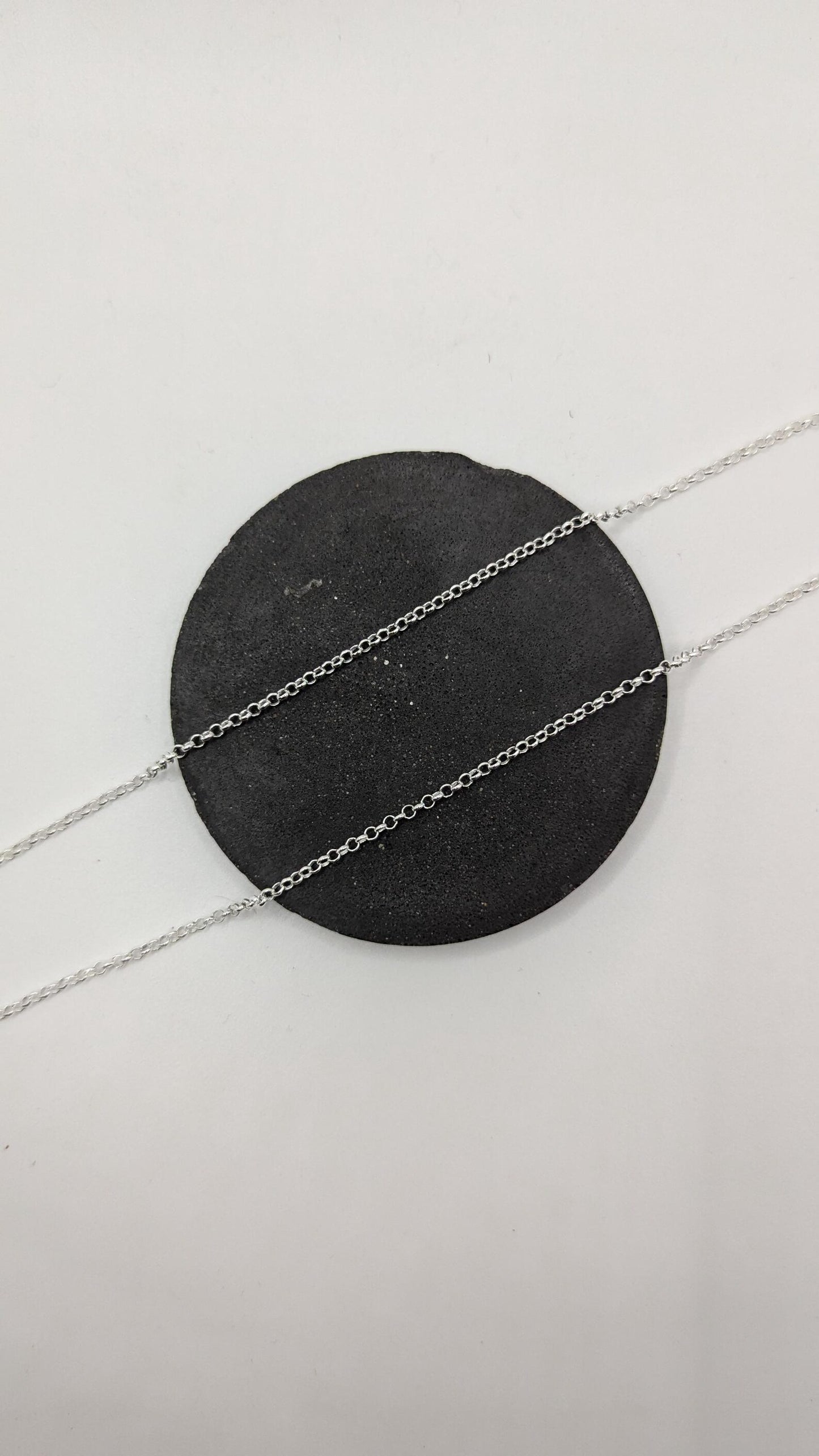 Cadena Rolo de Plata 925 Artesanal