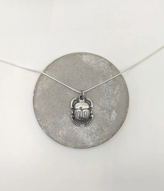 Colgante Escarabajo en Plata 925