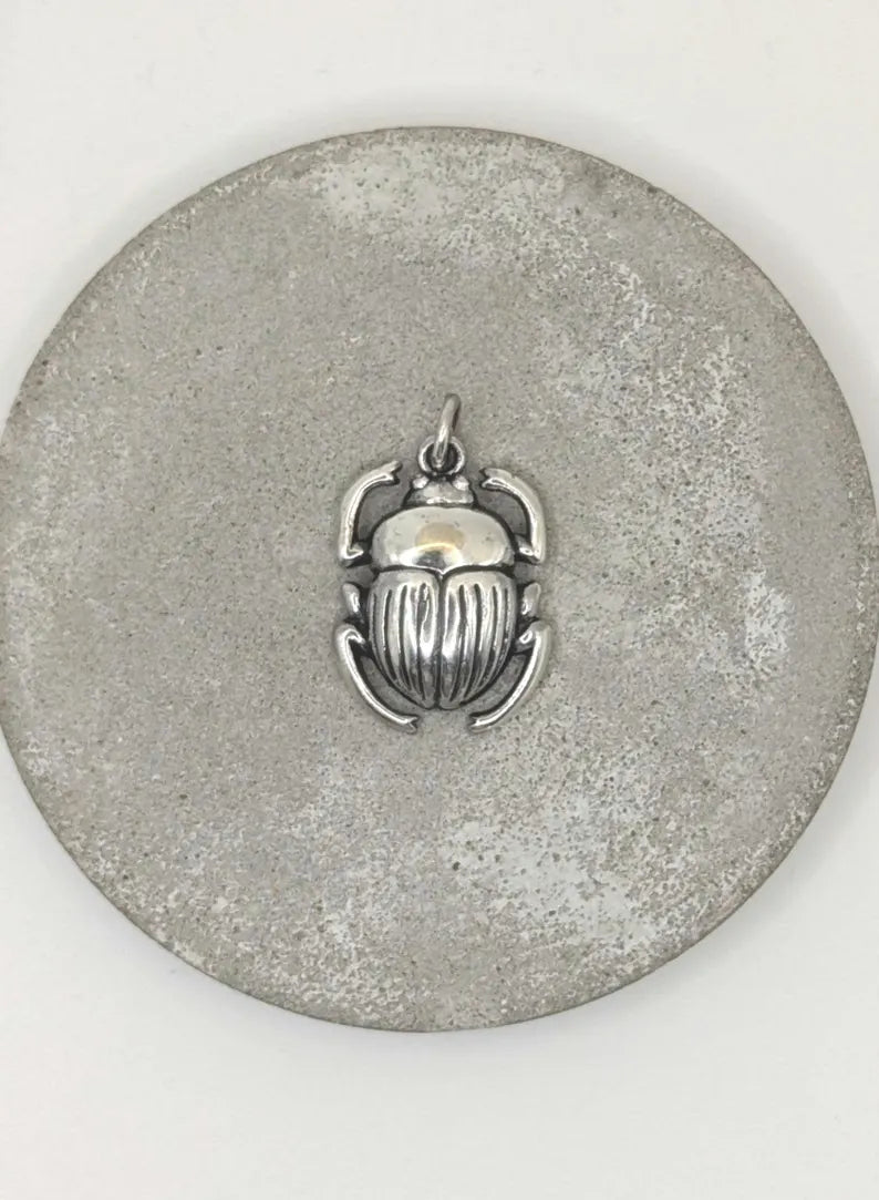 Colgante Escarabajo en Plata 925