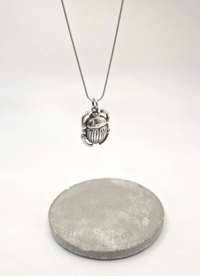 Colgante Escarabajo en Plata 925