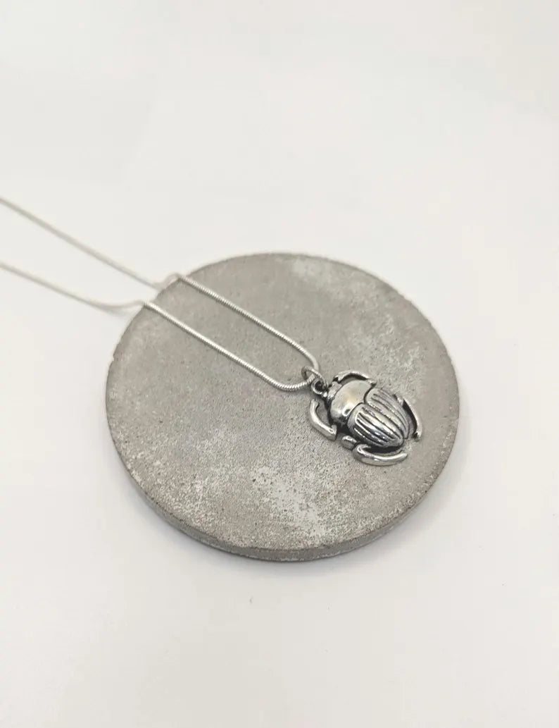 Colgante Escarabajo en Plata 925