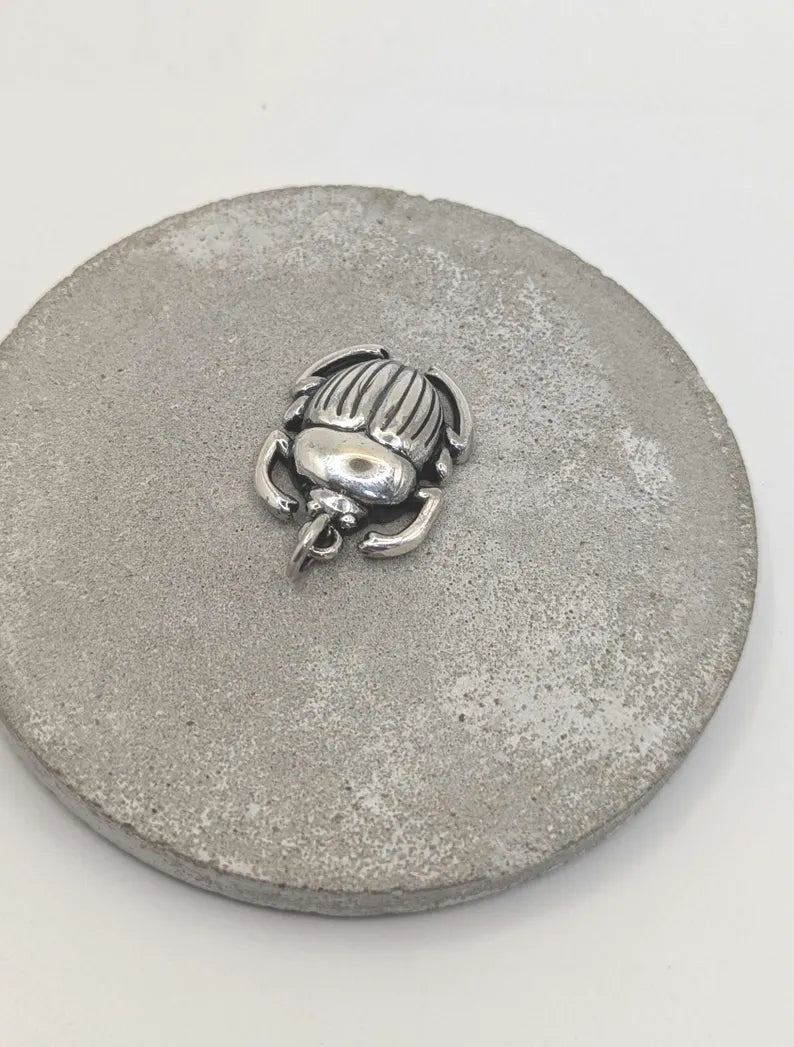 Colgante Escarabajo en Plata 925