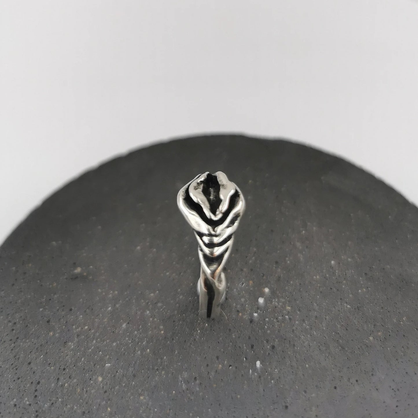 Anillo Unisex Vulva de Plata 925